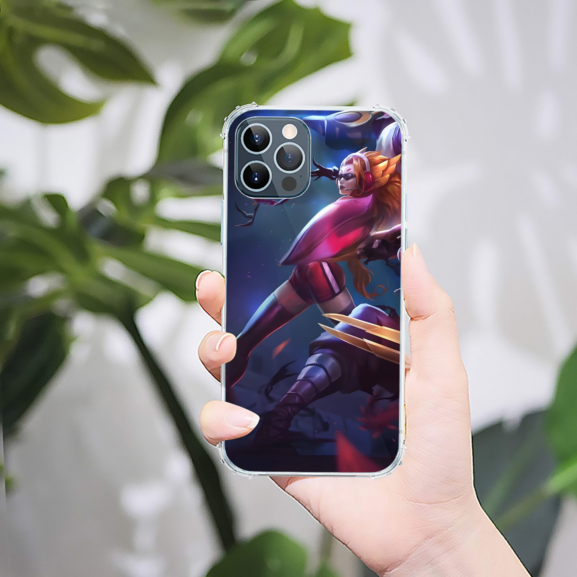 リーグ・オブ・レジェンド League of Legends LOL 【iPhone 12シリーズ対応】透明スマホケース（クリアソフトケース）